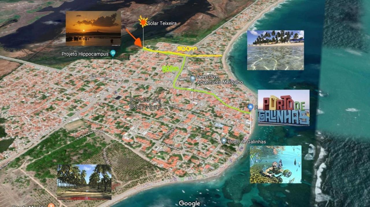 Solar Teixeira Flats Ξενοδοχείο Pôrto das Galinhas Εξωτερικό φωτογραφία
